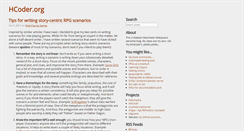 Desktop Screenshot of hcoder.org