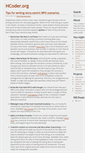 Mobile Screenshot of hcoder.org